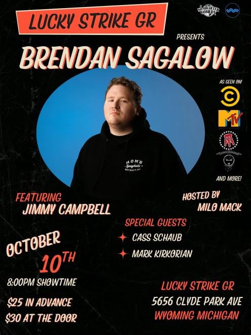 Brendan Sagalow Live In Grand Rapids!