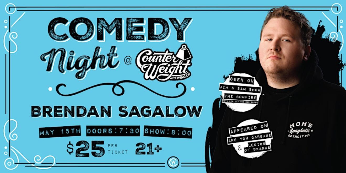 Brendan Sagalow at Counter Weight Brewing Co.